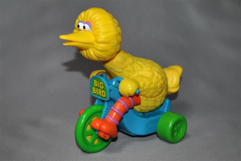 セサミストリート ハンドル 車 ツクダオリジナル 当時物