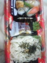 寿司とうどん(?_?)