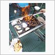 今年もこだわりのBBQ☆