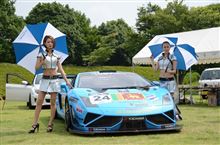 レースクイーンに会いに行きました(^0^;)