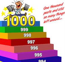 おおおおお！（＠＾０＾＠）1,000人ですか？お友達ですよ！よろしくお願いします♪ 第３弾 