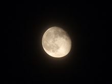 今夜のお月ー◎◎ー