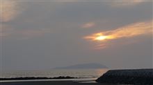 う・うどん県の夕陽をゲットしてきました(^^)v