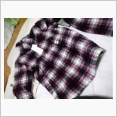 チェック柄の服