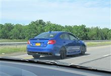 新型WRXを路上で発見!!