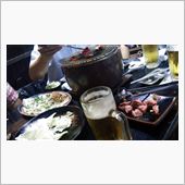 今夜はホルモン焼き
