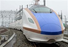 北陸新幹線新型車両と整備基地・・・格好良いなあ
