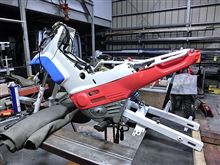 NO.853　僕らしい？作業　EZ-9アンダーパネル補強-1