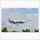 久しぶりに飛行機を写しました。