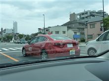 新型アクセラ教習車を目撃