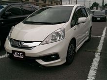 代車34 FIT SHUTTLE HYBRID