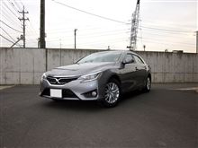 社用車「マークX」で“初”高速運転