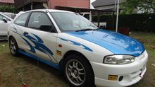 ボンネットカーラッピング貼り替えました。　そして慣らし運転中！