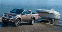 Mitsubishi L200 mit erh&#246;hter Anh&#228;ngelast bis 3 Tonnen ： Deutschland ・・・・
