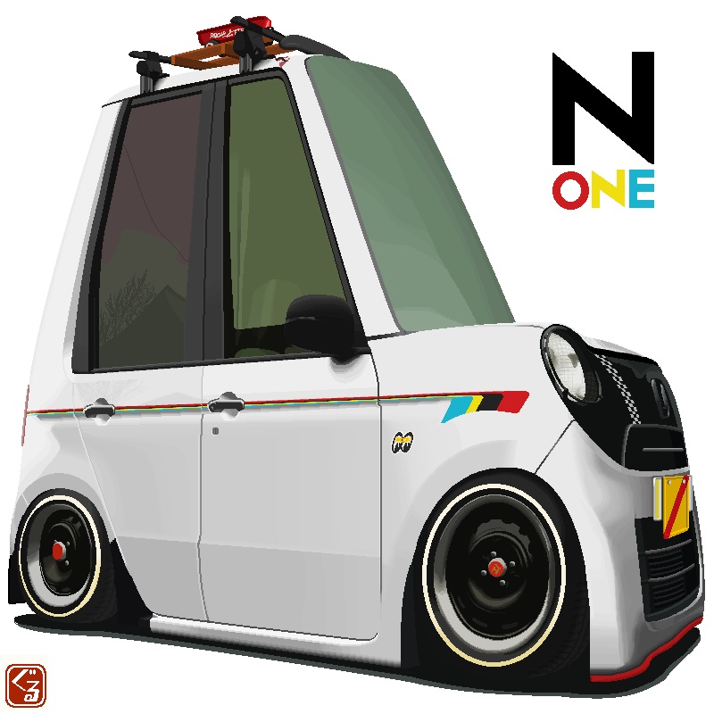 イラスト N One Toyoさんver ぐるいやーるのブログ 人類の進歩と調和 みんカラ