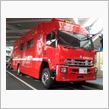 柏祭りでレア消防車発見