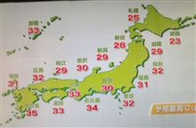 天気予報もなんとか見れた