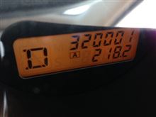 【ティーダラティオ】320,000km達成