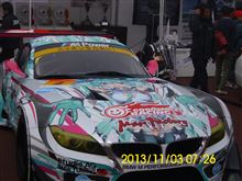初音ミク号　　　かなり速いです、マジ速いです。