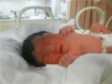 長女誕生～!(^^)!