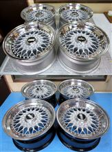 BBS-RS16インチの手つかずRSと修復歴有りRSのリフレッシュ BBS-RS16インチの手つかずRSと修復歴有りRSのリフレッシュ