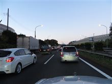 東名高速下り、事故渋滞中 