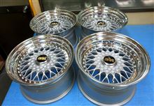 BBS-RS16インチ/リム交換と100-5Hピッチ加工カスタムリフレッシュ