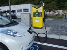 EV急速充電スポット 岡山自動車道 高梁SA (上り) 岡山県