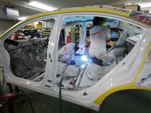 新型WRX STI ラリーカー製作状況 続報
