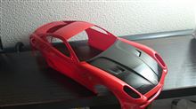 【プラモ製作中】1/24 フェラーリ 599 GTBフィオラノ【パート２】   