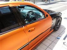運転席ドアラッピング 運転席ドアラッピング
