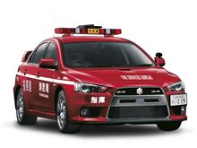 ミツビシ ランサー エボリューション X 消防指揮車 !? ・・・・
