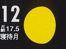 月暦　９月１２日（金）