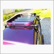 パープル&#215;ブラック☆カスタムキャリアｗｗ (　&#179;ω&#179;  ).｡O 