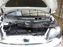 スペイド号　ダウンサスへの交換