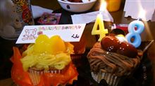 孫達に誕生日会をして貰いました。(^O^)