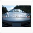 ポルシェ911カレラのレンタカーに乗った