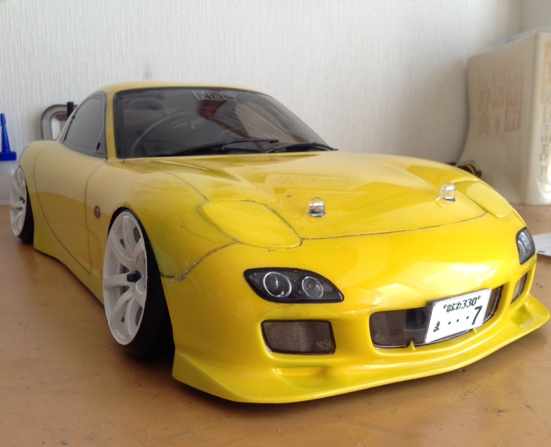 TAMIYA RX-7 製作記 最終回（？｜ZO～のブログ｜受験生の