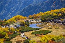 アルプスの紅葉って素晴らしいね!中央アルプス木曽駒ヶ岳 アルプスの紅葉って素晴らしいね!中央アルプス木曽駒ヶ岳