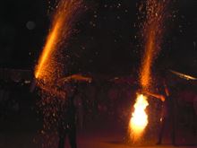 今日は町内のお祭り