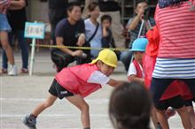 幼稚園最後の運動会（上の子）
