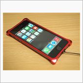 iPhone5s用のアルミバ ...