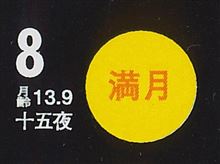 月暦　１０月８日（水）