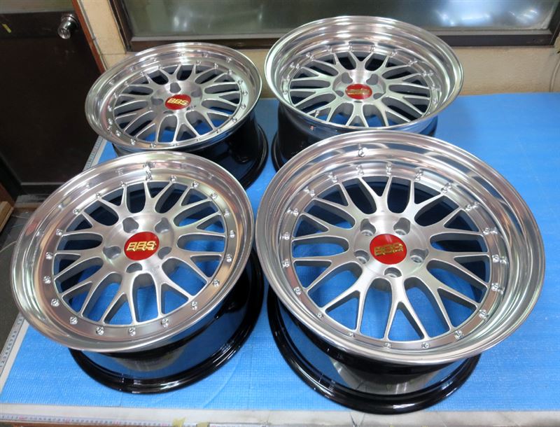 BBS LM リバレル　18インチ4本　フルブラッシュド