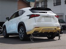 レクサス NX200t リアアンダースポイラー 【LEXUS】 レクサス NX200t リアアンダースポイラー 【LEXUS】