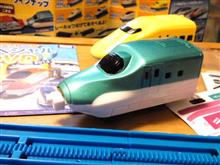 ハッピーセットのプラレールでハッピー♪