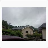 台風接近前の天気