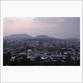 近くの山に登ってみました