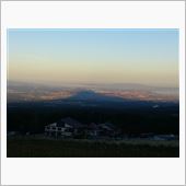 大山の影
