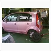 車検の後のﾀｲﾔ交換